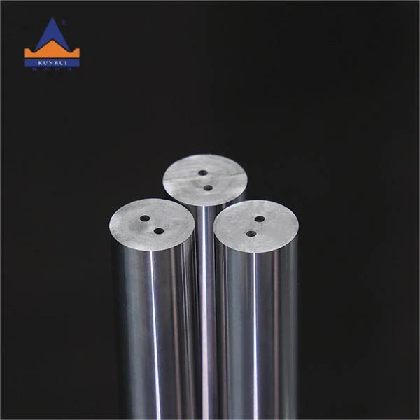 Two Straight Holes Carbide Rod